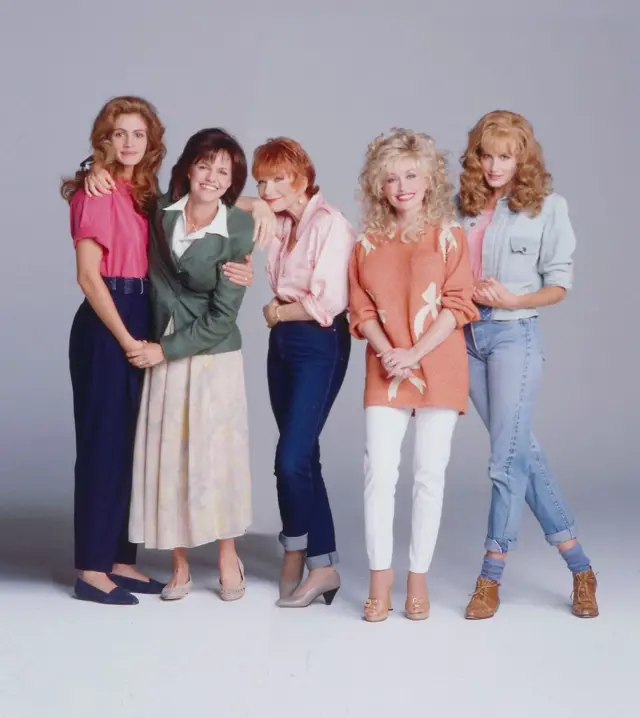 El elenco de "Magnolias de acero"