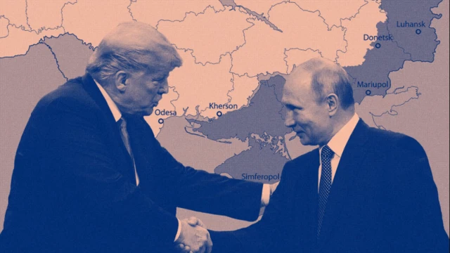 الرئيس الأمريكي دونالد ترامب والرئيس الروسي فلاديمير بوتين.