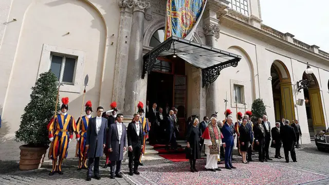 بازدید پادشاه بریتانیا از واتیکان 