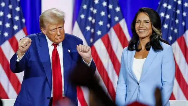 తులసి గబార్డ్‌ను నేషనల్ ఇంటెలిజెన్స్ డైరెక్టర్‌గా ట్రంప్ ఎంపిక చేశారు