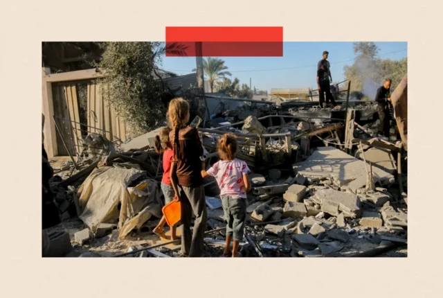 Laba milyan oo reer Qaza ah ayaa ku barakacay jawaabta Israel ee weerarkii 7-dii October
