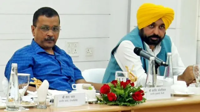 ਅਰਵਿੰਦ ਕੇਜਰੀਵਾਲ, ਭਗਵੰਤ ਮਾਨ