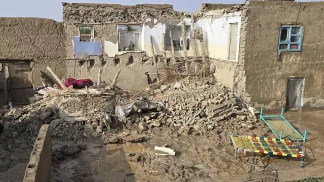 د لوګر ولایت په ځینو سیمو کې اوښتي زیانونه