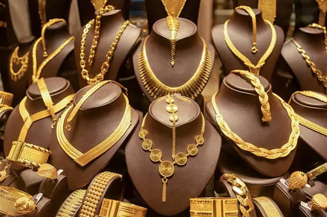 ਸੋਨੇ ਦੇ ਗਹਿਣਿਆਂ ਦੀ ਸੰਕੇਤਿਕ ਤਸਵੀਰ 