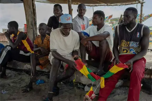 Young fishermen for Fass Boye 