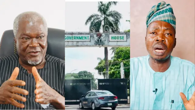 Aworan agbẹnusọ fun ijọba ipinlẹỌyọ, abawọle ile ijọba ipinlẹ Ọyọ ati agbẹnusọ fun ẹgbẹ oṣelu APC ni ipinlẹ Ọyọ