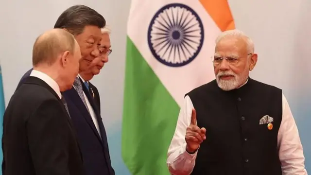 விளாதிமிர் புதின், ஷி ஜின்பிங், நரேந்திர மோதி