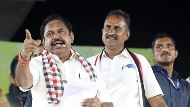 அதிமுக, எடப்பாடி பழனிசாமி, எஸ்பி வேலுமணி