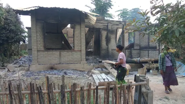ကန့်ဘလူကျေးရွာတွေက ဒေသခံတွေမြင်ကွင်း