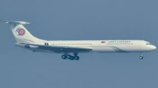 किम यांचं खाजगी जेट 