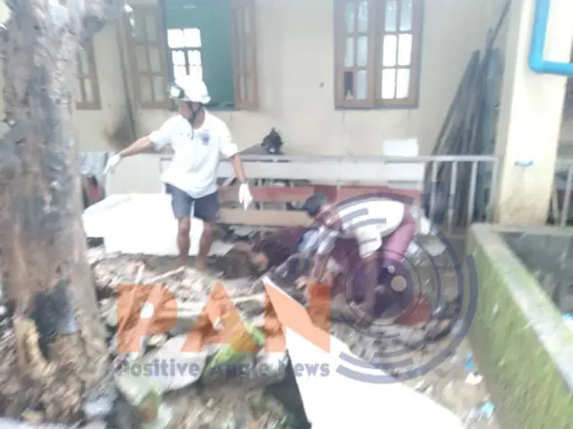 ကမမောင်းမြို့နယ်ထွေအုပ်ရုံး ဗုံးပစ်ချတိုက်ခိုက်ခံရ 