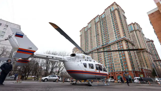 вертолет у ЖК