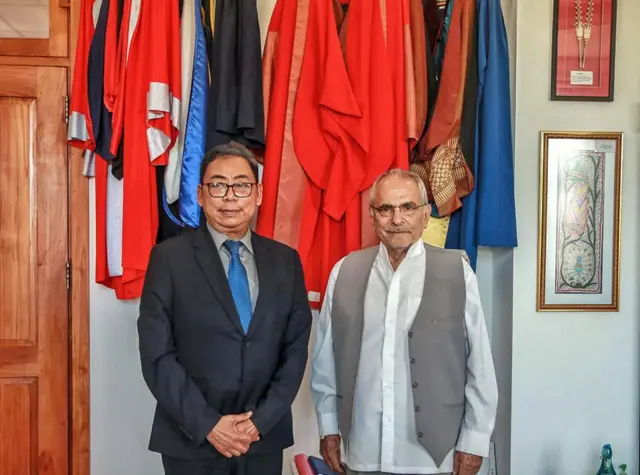 NUG လူ့အခွင့်အရေးဝန်ကြီးနဲ့ တီမောသမ္မတို့ တွေ့ဆုံမှု 