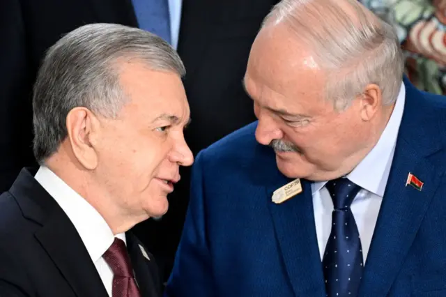 Ўзбекистон ва Беларус президентлари