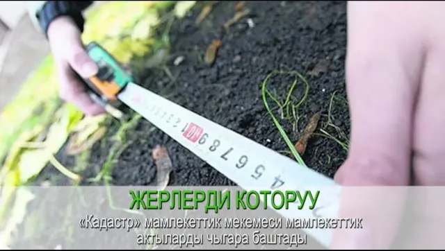 Жер транформациясы жараяны Кыргызстанда былтыр декабрда башталган 