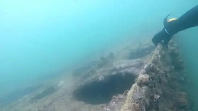 சில்கா கப்பல், ஸ்கூபா டைவர்கள்