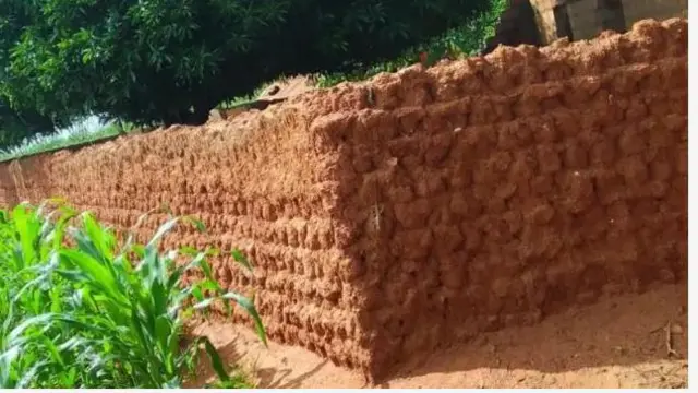 Ọgba to yi ile naa po ree.