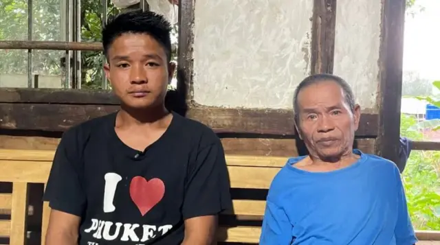 अब्राहम और उनके पिता खुमा.