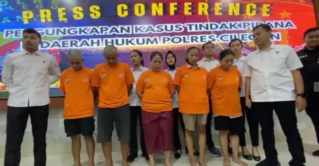 Polres Cilegon telah menangkap lima tersangka penculikan dan pembunuhan anak lima tahun berinisial APH yang ditemukan tewas di Lebak, Banten.