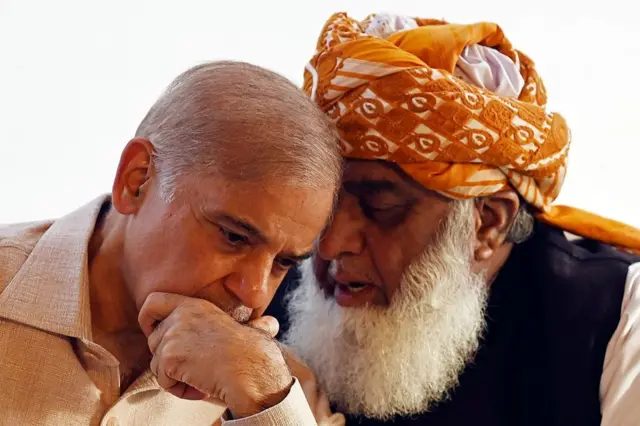 عام انتخابات، فضل الرحمان، شہباز شریف