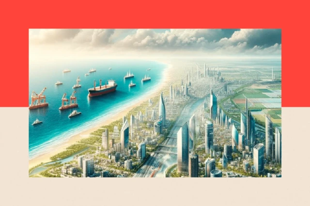 Great деб номланган режада Ғазонинг компютерда ясалган кўриниши