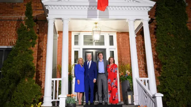 Biden ve Trudeau çifti, 23 Mart 2023, Ottawa, Kanada