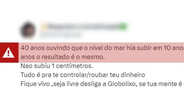 Tangkapan layar postingan di X