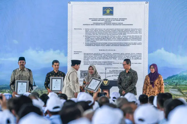 Prabowo, koperasi merah putih
