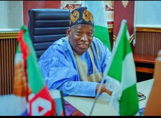 Umar Ganduje chiburu Kano steeti