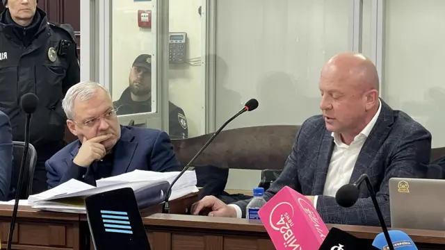 Галущенко уважно слухав виступ свого захисника