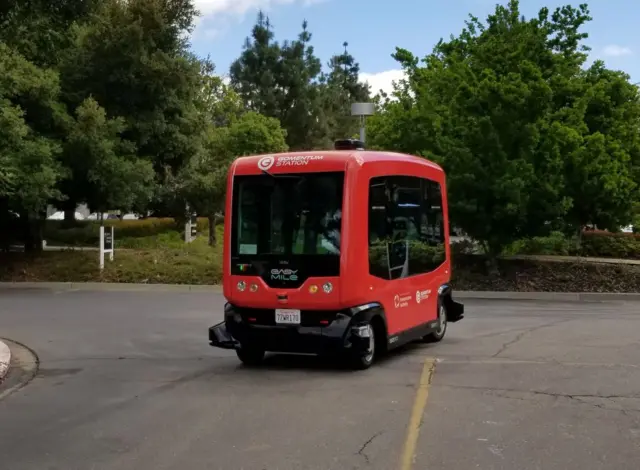 ABD'de sürücüsüz servis aracı