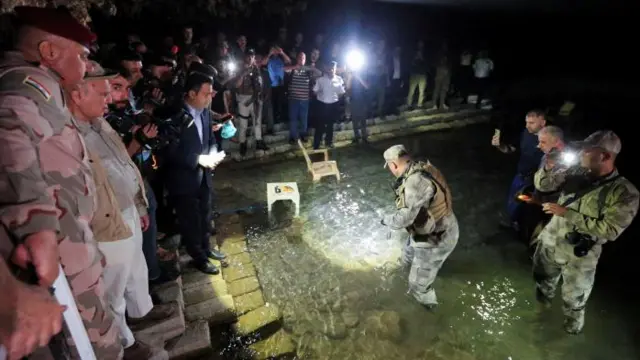Iraklı yetkililer Dohuk'ta gerçekleşen saldırıyı yerinde inceledi