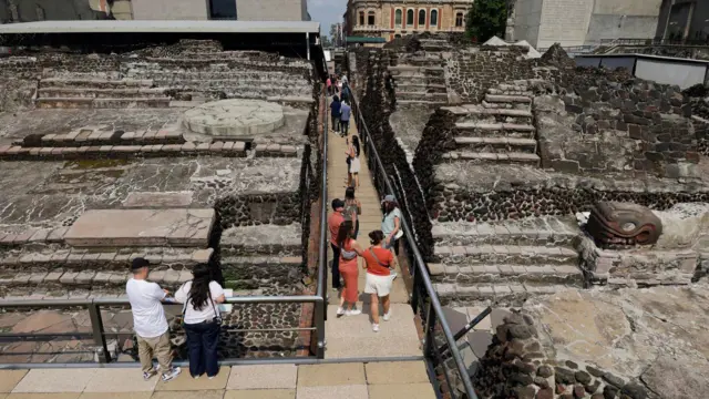 Templo Mayor a 700 años de la fundación de Tenochtitlan. 