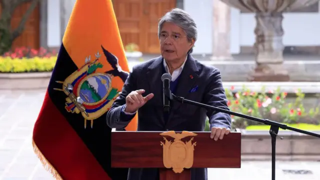 El expresidente de Ecuador, Guillermo Lasso.