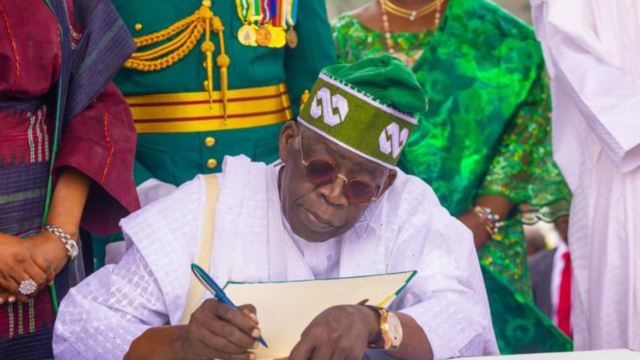 Tinubu takeover on May 29 2023