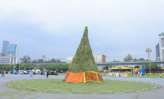 የመስቀል ደመራ ሥነ ሥርዓት በመስቀል አደባባይ 