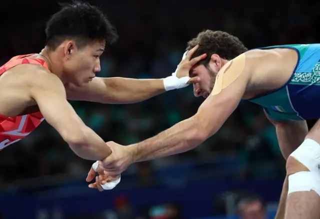 レスリング男子フリースタイル74キロ級の決勝