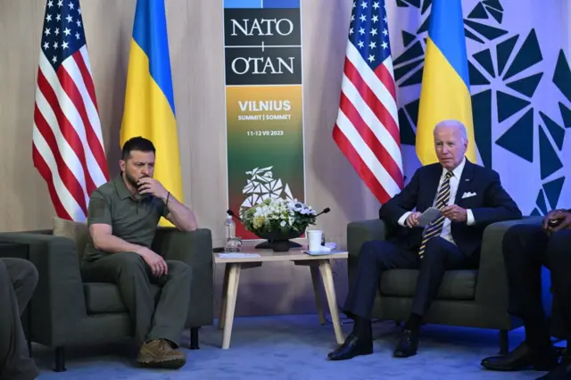 Зеленський та Байден