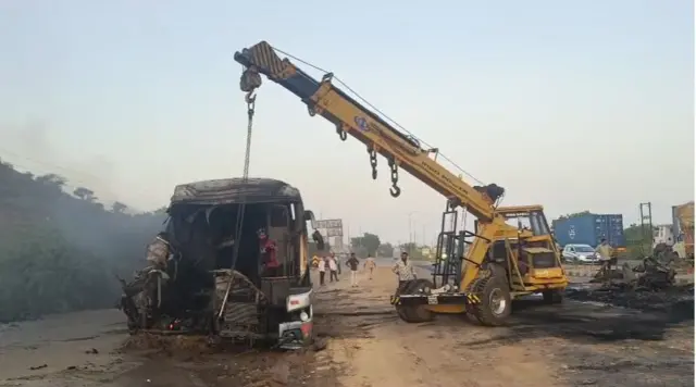 રાજકોટ-અમદાવાદ હાઇવે અકસ્માત 