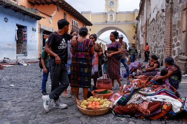 Indígenas en Guatemala
