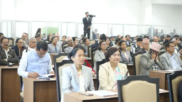 प्रतिनिधिसभाको बैठकमा सहभागी सांसदहरू