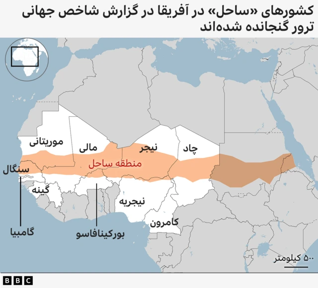 نقشه ساحل صحرا