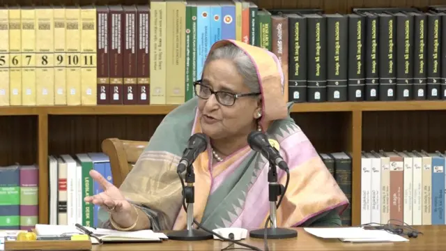 ভারত সফর নিয়ে সংবাদ সম্মেলনে প্রধানমন্ত্রী শেখ হাসিনা 