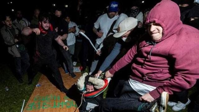 இஸ்ரேல்-பாலத்தீனம், அமெரிக்க மாணவர் போராட்டம்