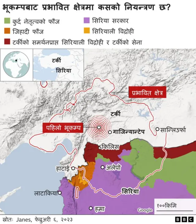 टर्की र सिरिया