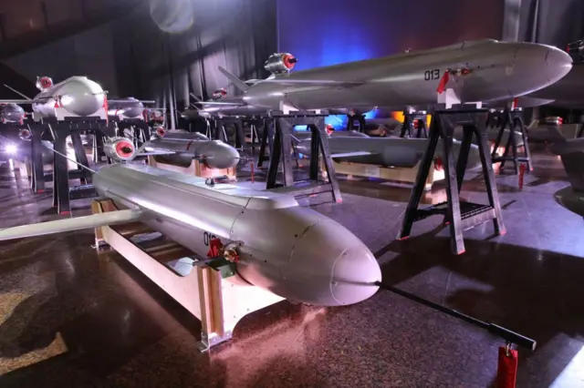 БПЛА великої дальності "Пекло", які виробляє Україна