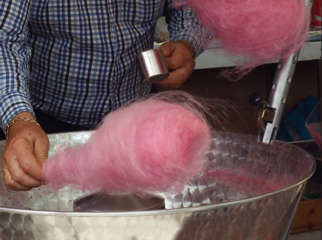 పీచు మిఠాయి తమిళనాడు, పుదుచ్చేరి