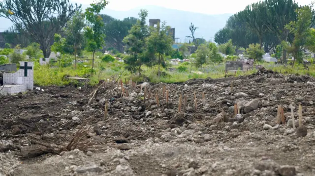 Nan wasu kabura ne da aka baje su sakamakon rikicin na DR Congo.