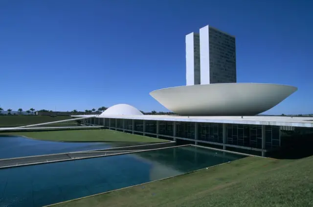 Prédio do Congresso e do Planalto 