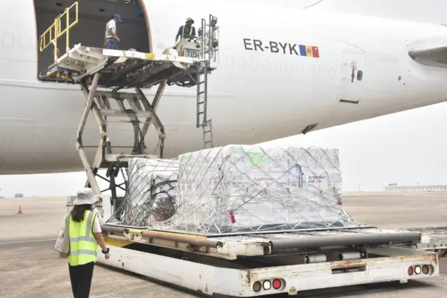 ဧပြီ ၈ ရက်ကရောက်ရှိလာတဲ့ သြစတြေးလျအစိုးရရဲ့ လူသားချင်းစာနာထောက်ထားမှု အကူအညီပစ္စည်းများ